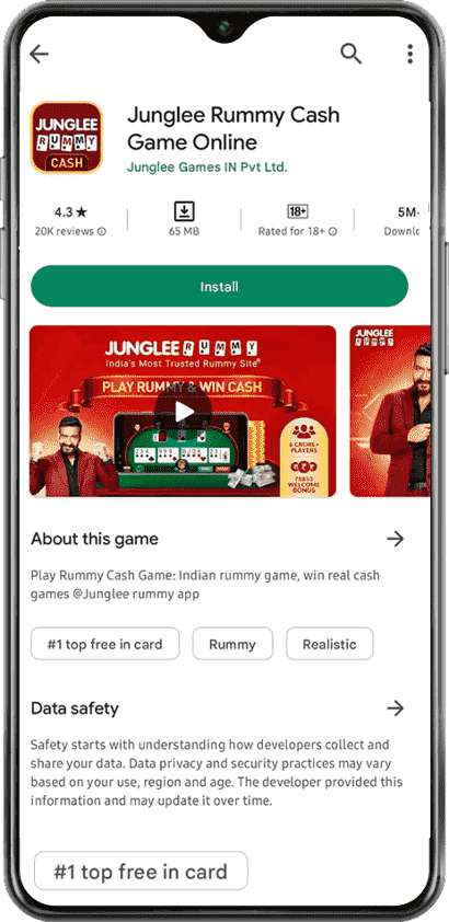 How To Register in Junglee Rummy App